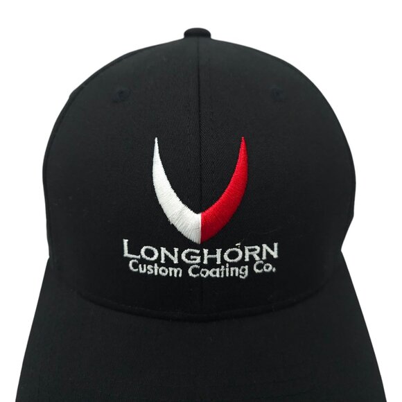 Longhorn Custom Coating Flexfit OSFM Cap Trucker Baseball Embroidered Logo Hat - Picture 9 of 14